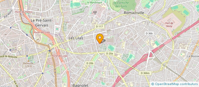 localisation de l'entreprise MONSIEUR SIMON CHALUMEAU à BAGNOLET