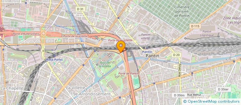 localisation de l'entreprise MONSIEUR SIMON CHAPUIS  PARIS