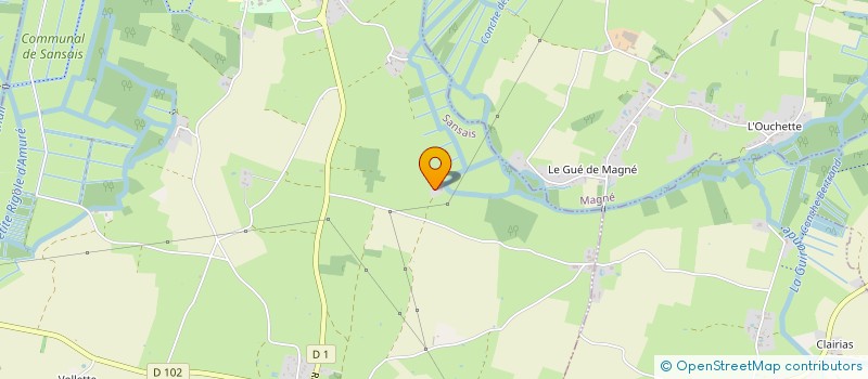 localisation de l'entreprise MONSIEUR SIMON CHARLES  SANSAIS