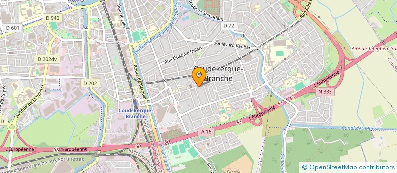 localisation de l'entreprise MONSIEUR SIMON CHARLIER  COUDEKERQUE-BRANCHE