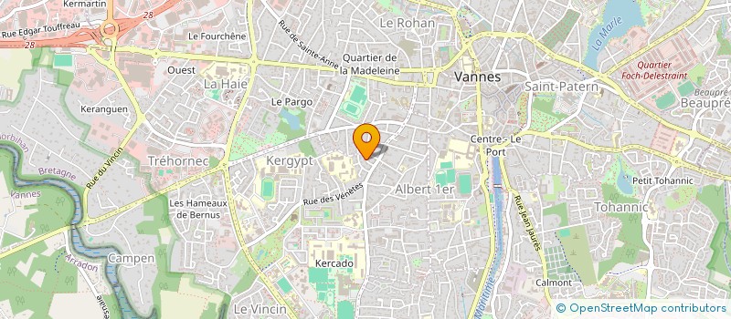 localisation de l'entreprise MONSIEUR SIMON CHASSOT à VANNES