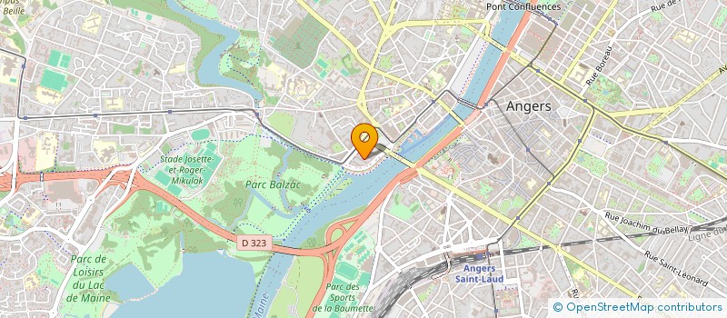 localisation de l'entreprise MONSIEUR SIMON CHAUVEL à ANGERS