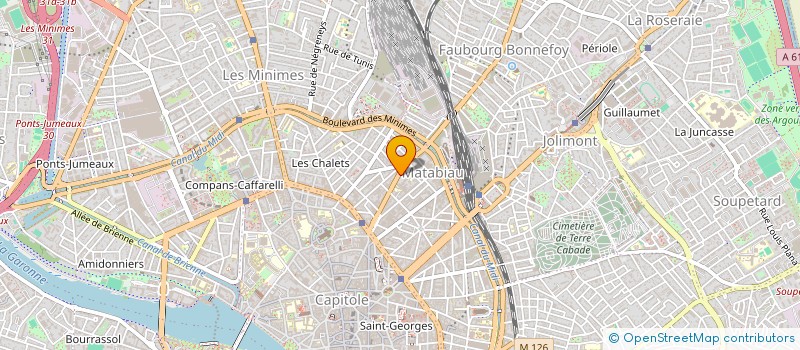 localisation de l'entreprise MONSIEUR SIMON CHAUVIN  TOULOUSE