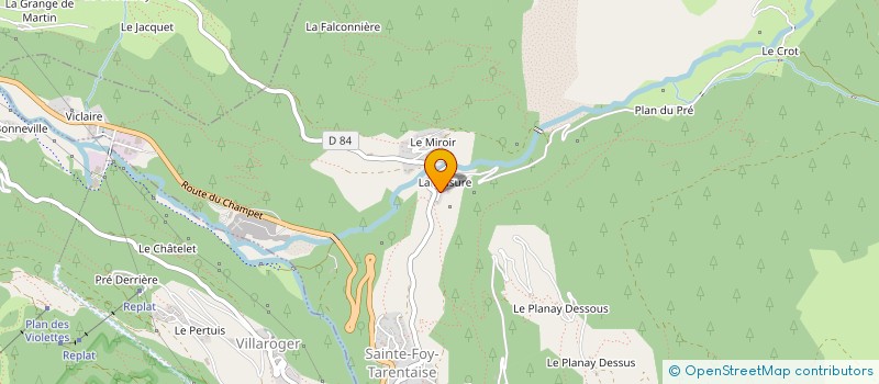 localisation de l'entreprise MONSIEUR SIMON CHESTER à SAINTE-FOY-TARENTAISE