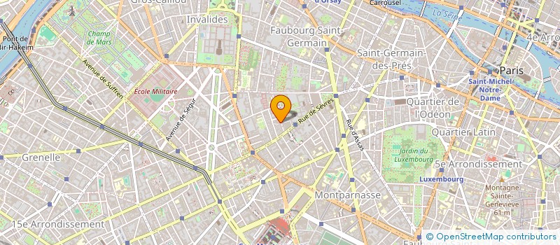 localisation de l'entreprise MONSIEUR SIMON CHOSSIER  PARIS