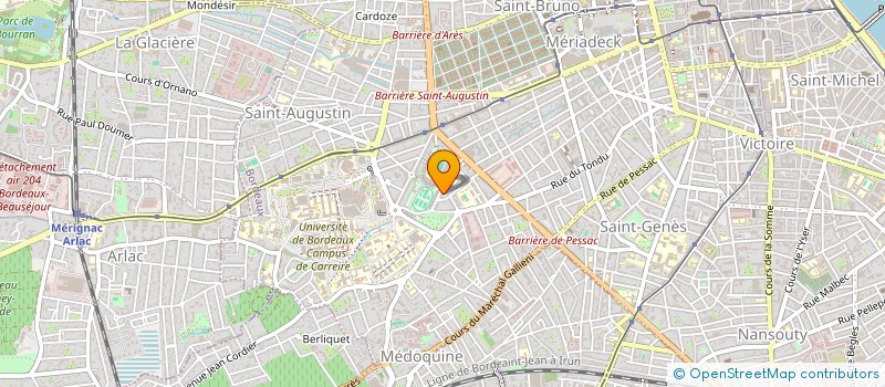 localisation de l'entreprise MONSIEUR SIMON CHOURAQUI  BORDEAUX