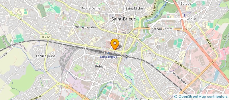 localisation de l'entreprise MONSIEUR SIMON CHRETIEN à SAINT-BRIEUC