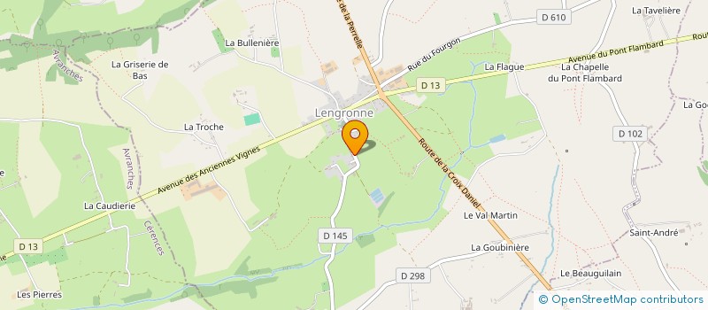 localisation de l'entreprise MONSIEUR SIMON CHRISTODOULOU  LENGRONNE