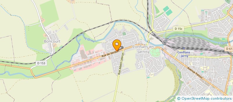 localisation de l'entreprise MONSIEUR SIMON CLARENN  JEANDELIZE