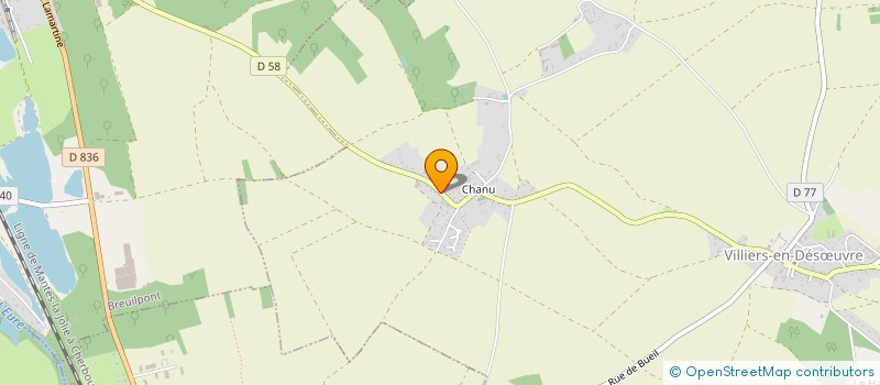 localisation de l'entreprise MONSIEUR SIMON CLARKE COLE  BUEIL