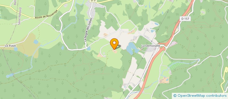 localisation de l'entreprise MONSIEUR SIMON CLAUDE  SAINT-NABORD