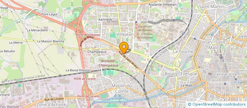 localisation de l'entreprise MONSIEUR SIMON CLAUDE GUSTAVE RIO  RENNES