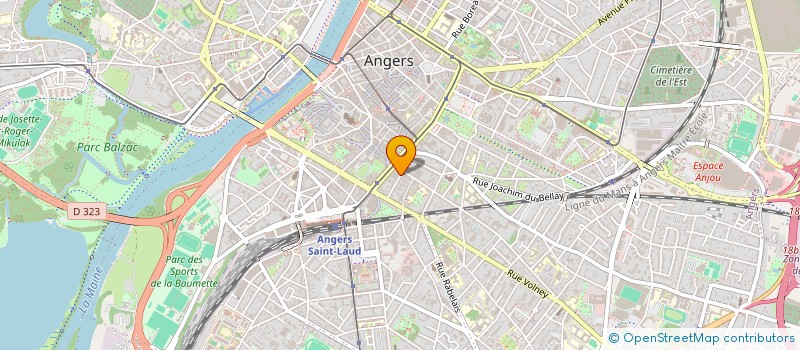 localisation de l'entreprise MONSIEUR SIMON CLENET  ANGERS