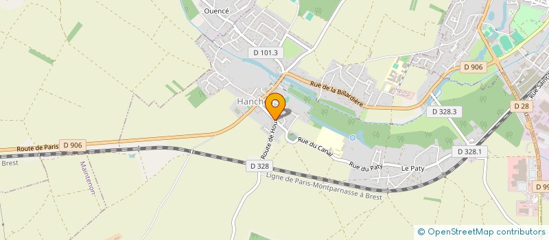 localisation de l'entreprise MONSIEUR SIMON COLLETTE à HANCHES