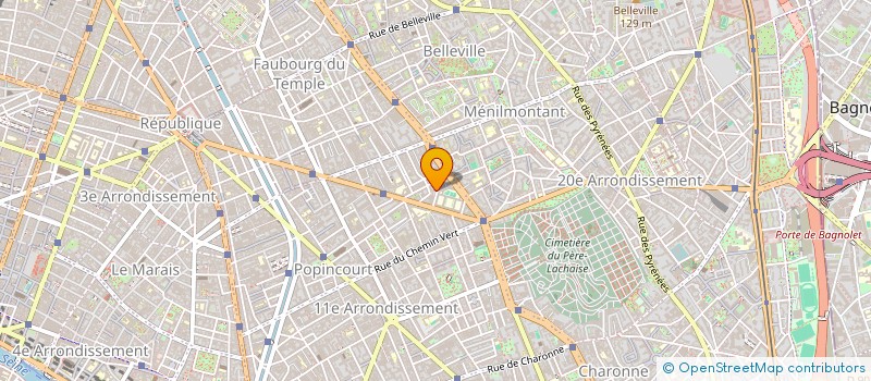 localisation de l'entreprise MONSIEUR SIMON COMPANT LA FONTAINE  PARIS