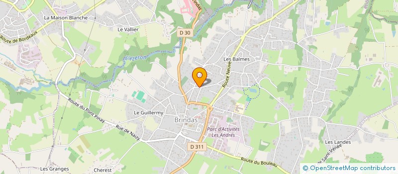 localisation de l'entreprise MONSIEUR SIMON CONNAN  BRINDAS