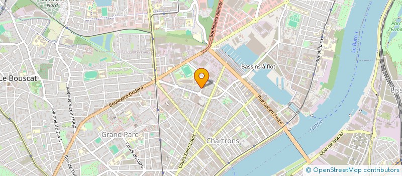 localisation de l'entreprise MONSIEUR SIMON COQUET  BORDEAUX