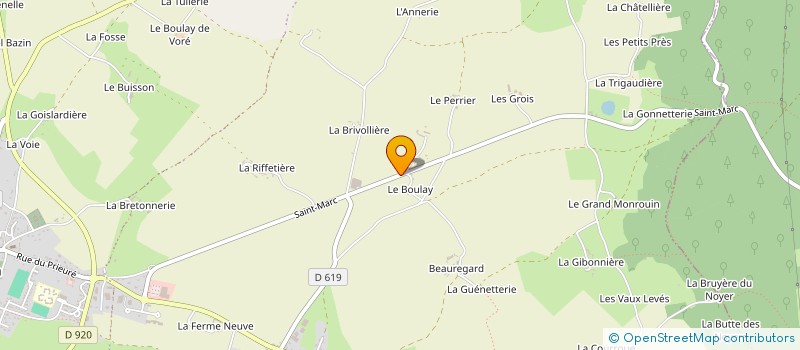 localisation de l'entreprise MONSIEUR SIMON CORBIN à VERRIERES
