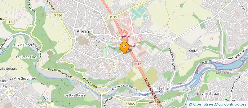 localisation de l'entreprise MONSIEUR SIMON CORDIER  PLERIN