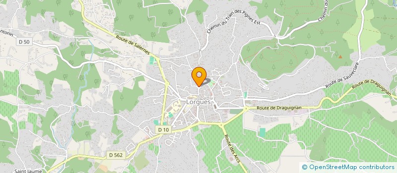 localisation de l'entreprise MONSIEUR SIMON CORNESLY  LORGUES