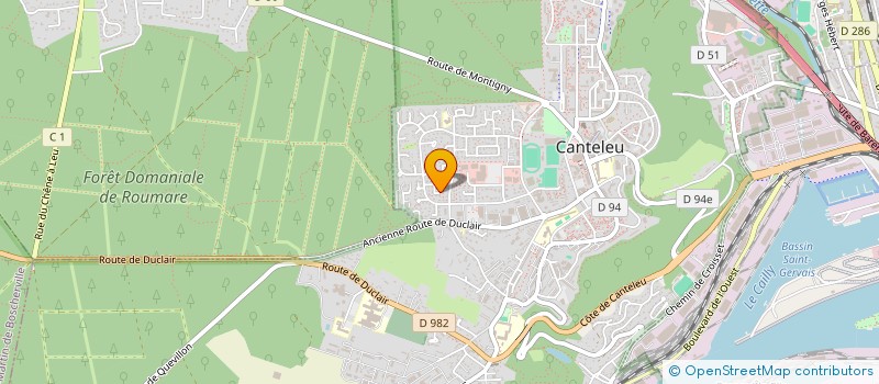 localisation de l'entreprise MONSIEUR SIMON COTELLE  ROUEN