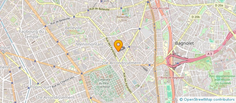 localisation de l'entreprise MONSIEUR SIMON COULET  PARIS