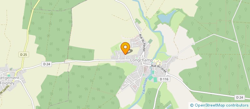 localisation de l'entreprise MONSIEUR SIMON COUVERT  LONGCHAMP