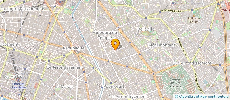 localisation de l'entreprise MONSIEUR SIMON CROUZEIX  PARIS