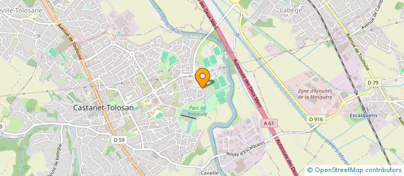 localisation de l'entreprise MONSIEUR SIMON DA CUNHA BELVES à CASTANET-TOLOSAN