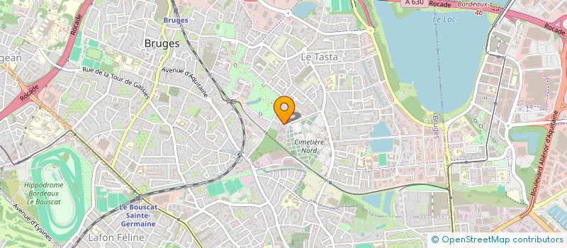 localisation de l'entreprise MONSIEUR SIMON DARCOS  BRUGES