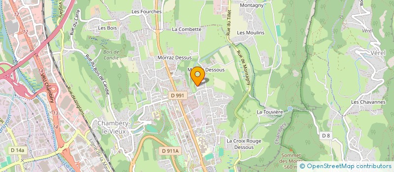 localisation de l'entreprise MONSIEUR SIMON DARGENT  CHAMBERY