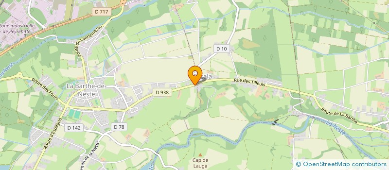 localisation de l'entreprise MONSIEUR SIMON DASQUE  LA BARTHE-DE-NESTE