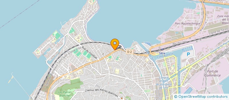 localisation de l'entreprise MONSIEUR SIMON DAURENJOU  SETE