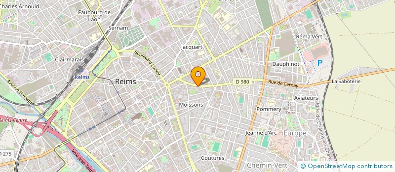 localisation de l'entreprise MONSIEUR SIMON DAVESNE  REIMS