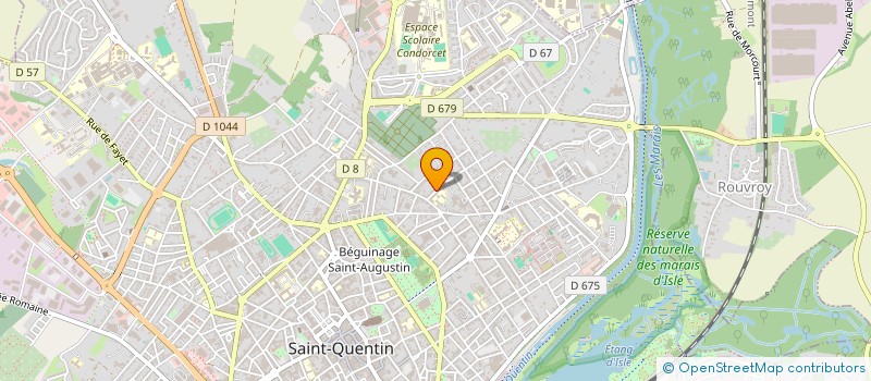 localisation de l'entreprise MONSIEUR SIMON DE WEVER à SAINT-QUENTIN