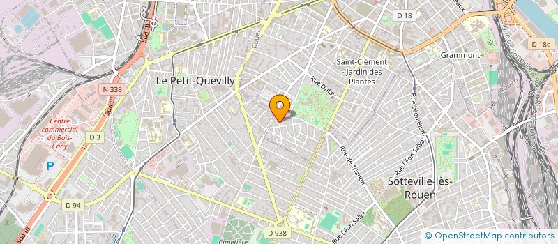 localisation de l'entreprise MONSIEUR SIMON DEBAL  ROUEN