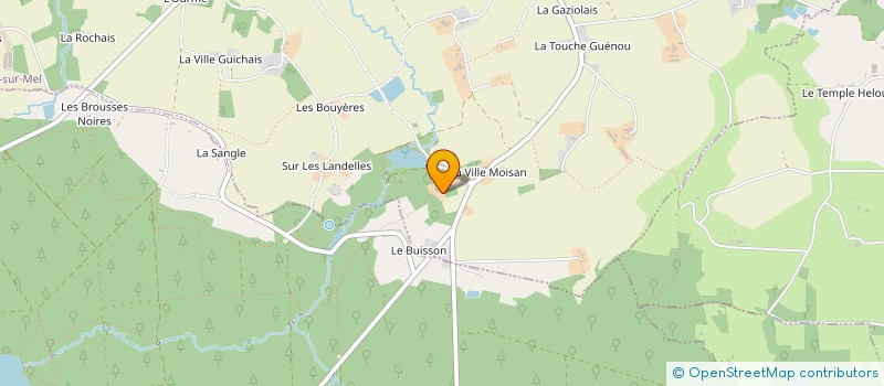 localisation de l'entreprise MONSIEUR SIMON DECLERCQ  SAINT-MALON-SUR-MEL