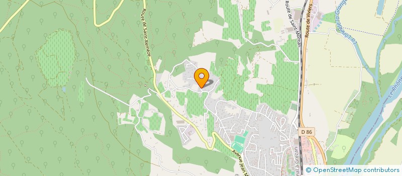 localisation de l'entreprise MONSIEUR SIMON DEFOUR  BOURG-SAINT-ANDEOL