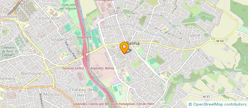 localisation de l'entreprise MONSIEUR SIMON DEHARO  BALMA