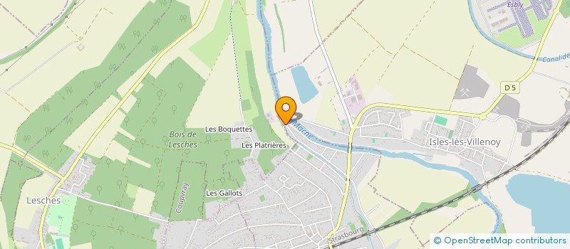 localisation de l'entreprise MONSIEUR SIMON DEJARDIN à ESBLY