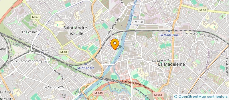 localisation de l'entreprise MONSIEUR SIMON DELANNOY à SAINT-ANDRE-LEZ-LILLE