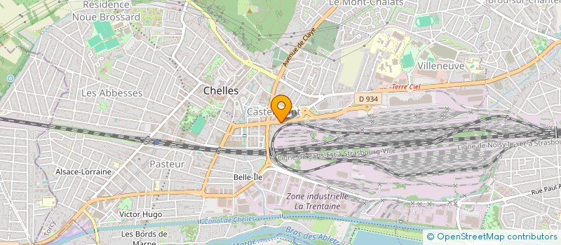 localisation de l'entreprise MONSIEUR SIMON DENIC à CHELLES