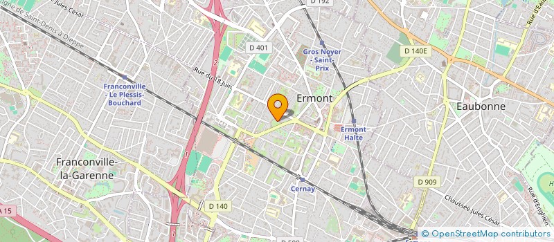 localisation de l'entreprise MONSIEUR SIMON DEPIETS  ERMONT