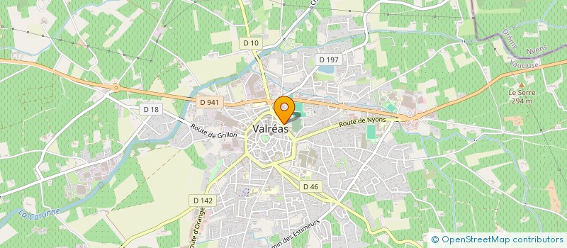 localisation de l'entreprise MONSIEUR SIMON DESBONNET à VALREAS