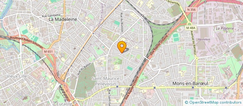 localisation de l'entreprise MONSIEUR SIMON DESCARPENTRIES  LILLE