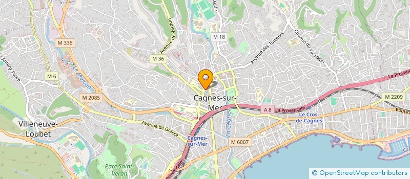 localisation de l'entreprise MONSIEUR SIMON DESCOS à CAGNES-SUR-MER