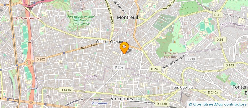localisation de l'entreprise MONSIEUR SIMON DESIMPEL à MONTREUIL