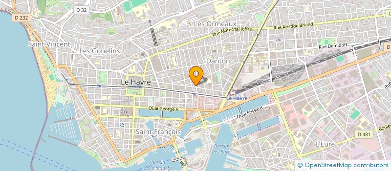 localisation de l'entreprise MONSIEUR SIMON DESLOGES à LE HAVRE