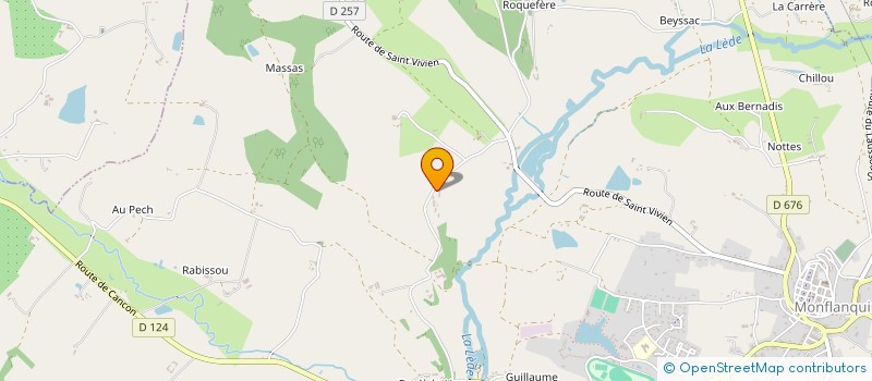 localisation de l'entreprise MONSIEUR SIMON DESPLAT  MONFLANQUIN