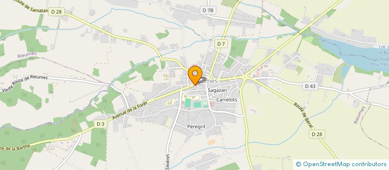 localisation de l'entreprise MONSIEUR SIMON DESROCHE  RIEUMES